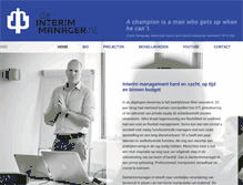 Tablet Screenshot of deinterimmanager.nl
